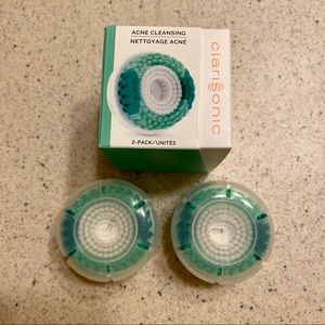 2 Pack of Clarisonic Acne Cleansing Brush Heads